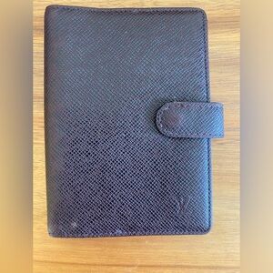 Louis Vuitton authentic small agenda cover